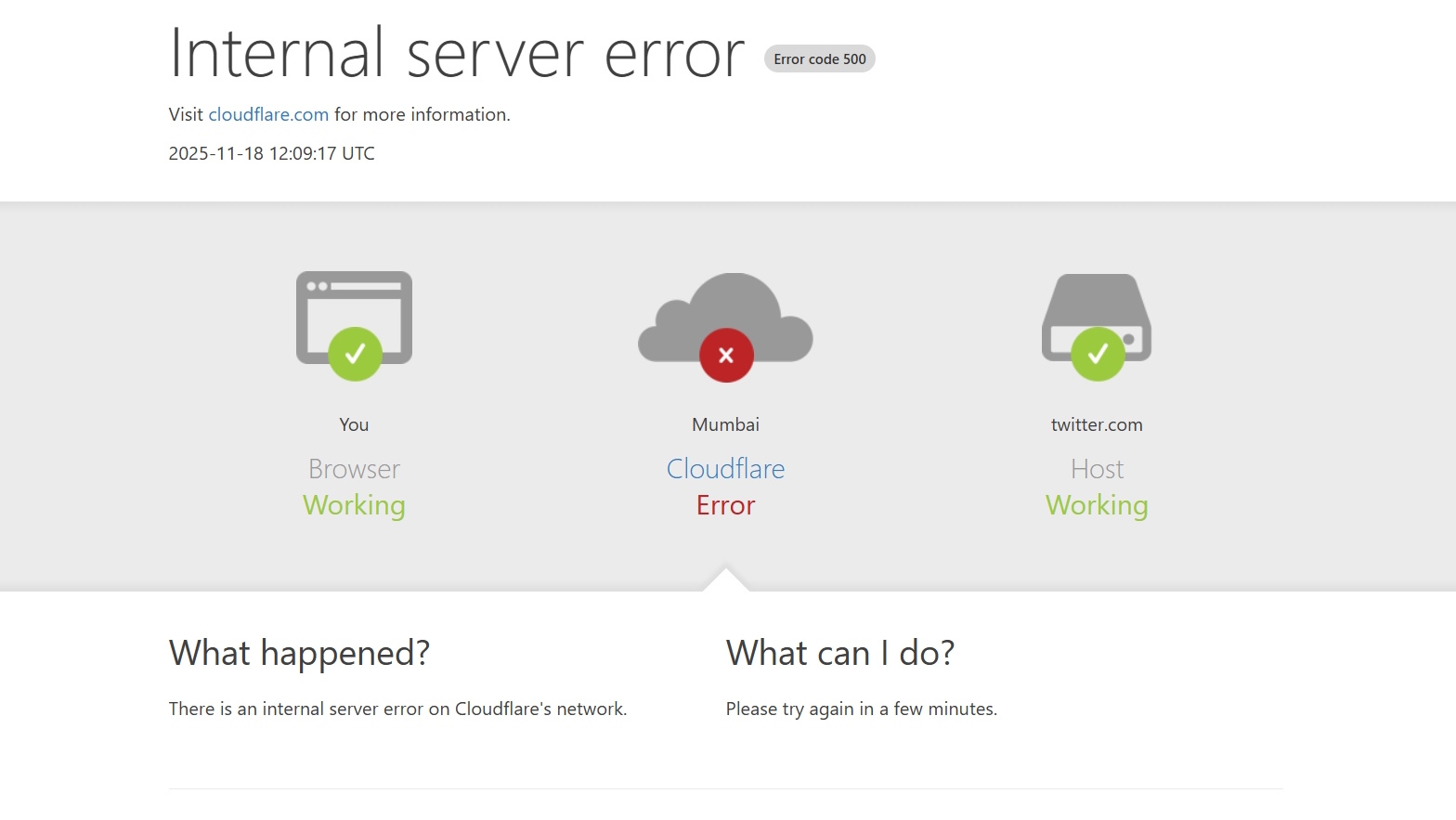 cloudflare outage